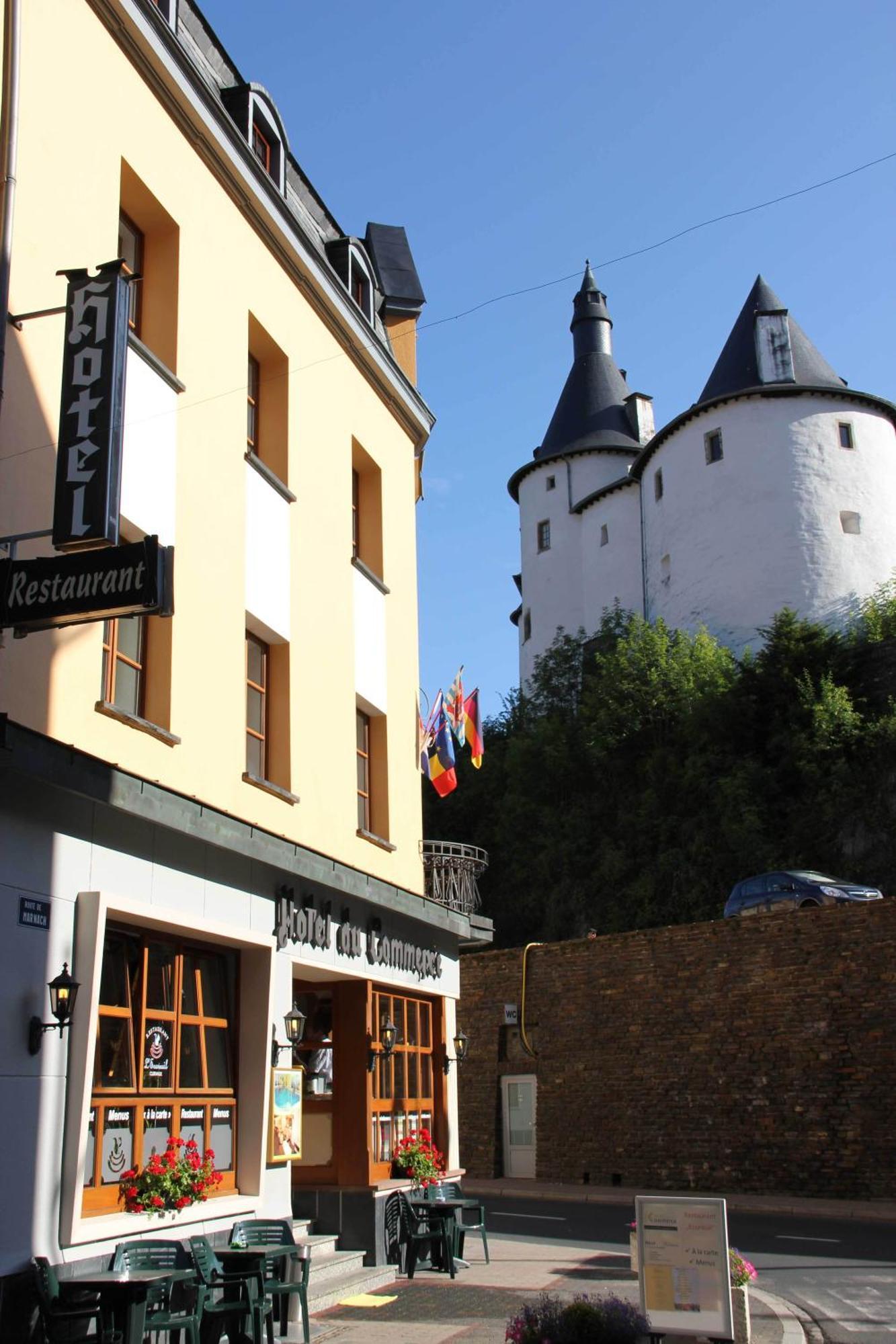Hotel Du Commerce - Restaurant La Table De Clervaux Kültér fotó